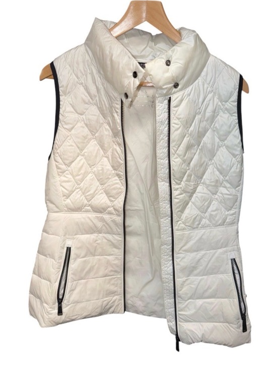 Calvin Klein Jackets & Blazers - Calvin Klein white down Quilted Vest with Black Trim